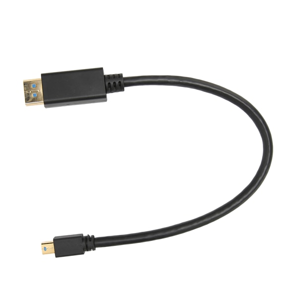 Mini DP - DisplayPort 8K -kaapeli 8K 60 HZ 4K 144 HZ 2K 165 Hz 32,4 Gbps kaksisuuntainen lähetys 30 cm Mini DP - DP -kaapeli