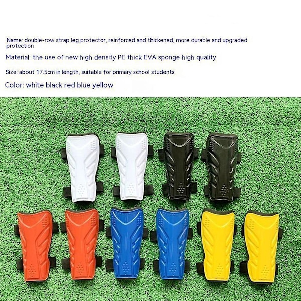 Kevyt Valkoiset Jalkapallo Shin Guards Nuorille ja Aikuisten Suojalevyt Kompakti Muotoilu