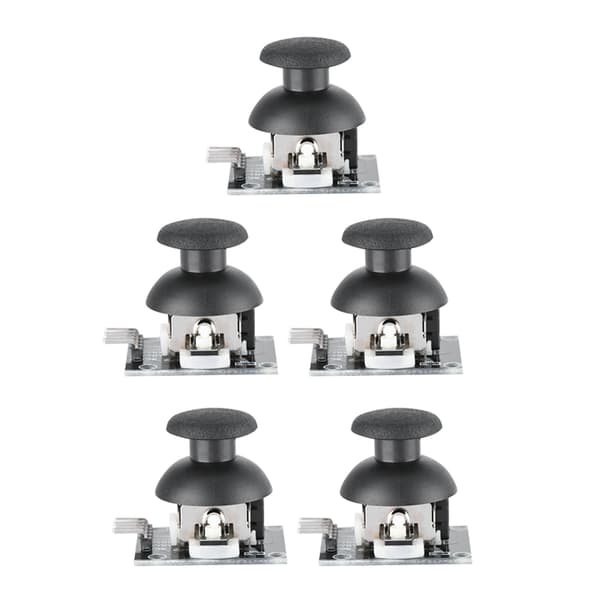 5 stk. toakset joystickmodul for PS2-spillkontroller Gamepad-kontrollspaksensor for Arduino