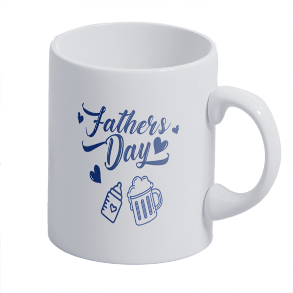 Keramisk krus Happy Fatherwis Day tema Keramikk Kaffe kopp for hjemmekontor Reise CCP345