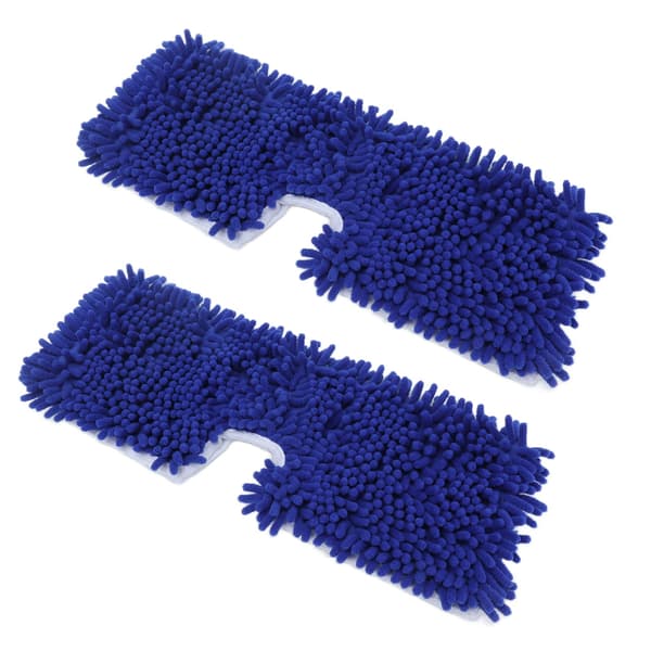 2 STK Mopphodepute Mikrofiber Mopperstatningspute Vaskbar Gjenbrukbar Mopprefill for OCedar