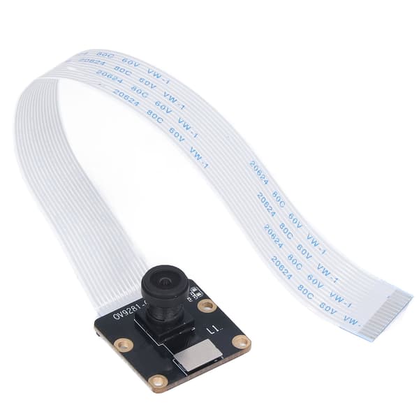 Kameramodul Global Shutter Fast Fokus 1MP Svartvit Kamera med Kabel för Raspberry Pi 4B 3B+ 3A+ Zero