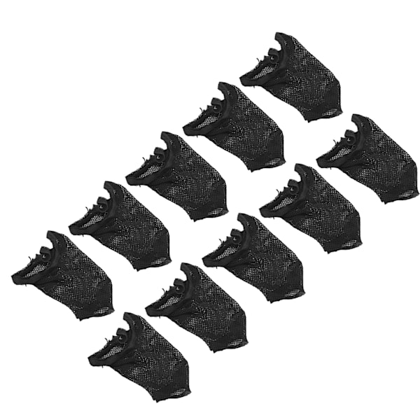 10 st Peruk Mesh Cap Sträckbar Mjuk Andas Nylon Dome Peruk Cap för kvinnor Cosplay