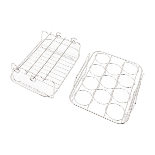 Dampstativsett Egg Dampstativ Grillspyd 304 Rustfritt Stål Trygt for NINJA FOOD