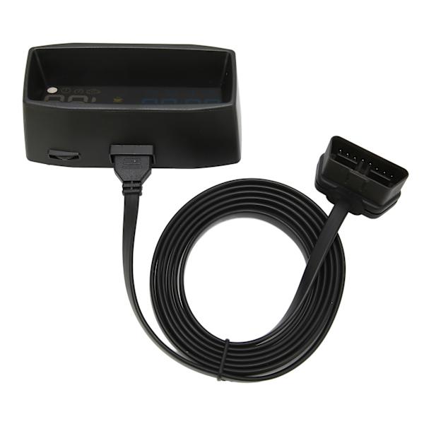 3,7 tommer bil HUD overhastighedsalarm multifunktion forrude skærm display speedometer til OBD II bilmodel