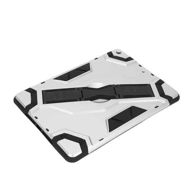Tabletskydd Reptåligt Slitstarkt Skyddsfodral med Multifunktionellt Fäste för IOS Tablet 9 8 7Silver