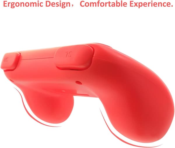 Blå og Rød (2 pakker) - Grib Holder Kompatibel med Joy Con til Switch & OLED Model, Komfort Controller Grips