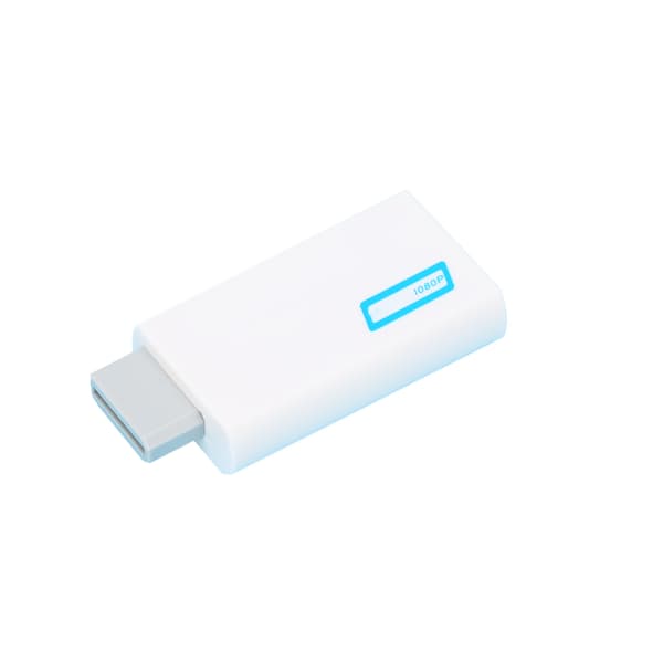 For WII til HD Multimedia Interface-omformer Digital video-lydadapter med 3,5 mm port