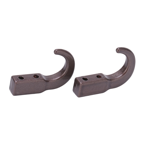 2 set RC metallisimulaatioperävaunukoukku sinkkiseoksesta vetokoukku SCX10 1/10 RC-kiipeilyautolle Titanium Color