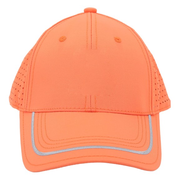 Golf Net Cap Full Cotton Pustende Solblokk Justerbar Svetteabsorberende Fôrlue for Utendørsaktiviteter Orange