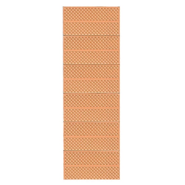 Retkeilymatto, kannettava makuualusta, piknikvaahtomuovipatja, oranssi