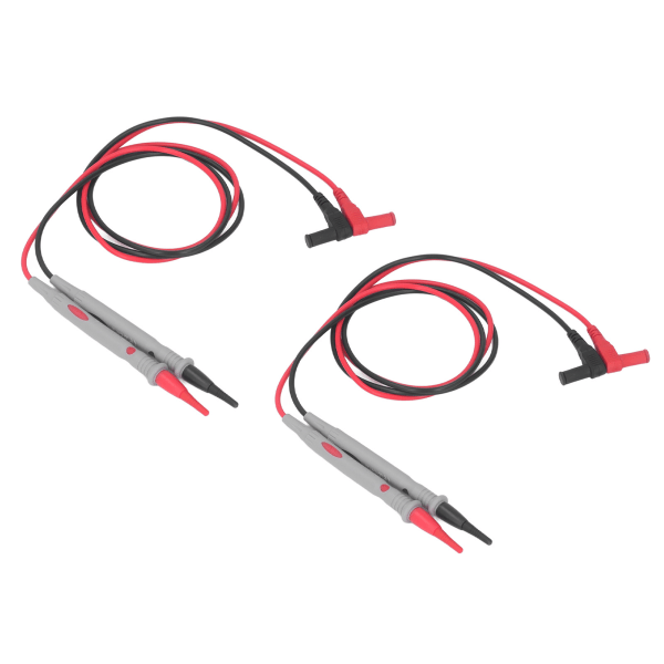 Multimeter Testledningar Bananplugg Snabb Överföringshastighet Guldpläterad Nålprob Elektriker Testledningar 1000V 20A