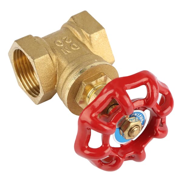 DN20 Messing Portventil BSPP G3/4 Roterende Skydeventil 232PSI til Vand Olie Gas