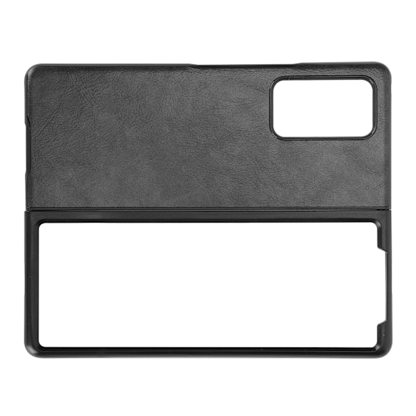 Mobilt läderfodral för Samsung Galaxy Z Fold 2 skyddande fodral AntiFall-fodral (svart)