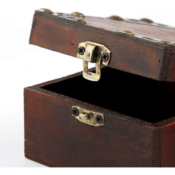 20 stk vintage antik stil jernlåselåse til smykkeskrin-kuffert med spændeclips-lås hardware 3x2,8 cm