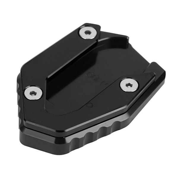 Parkeringsstöd förlängningsplatta AntiSlip sidostödsstöd Passar för Yamaha MT 09/FZ 09/FJ 09(Svart )