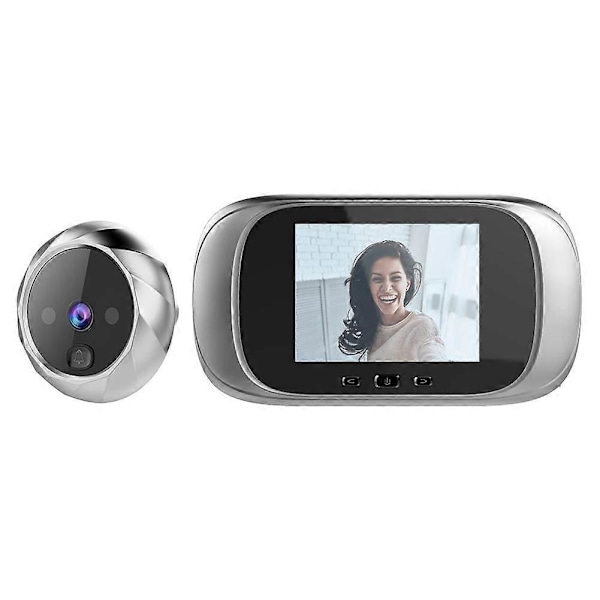 2,8 tommer LCD Video Dørklokke Cam Elektronisk Kighul 90 Graders Digital Dørklokke Viewer Dørøje Overvågning HD Kamera Overvågning Integreret Dørklokke Su