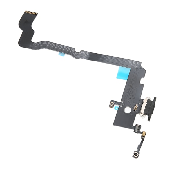 USB-opladningsport Flex-kabel Telefonopladningskonnektormodul Udskiftning til IPhone XS Max Sort