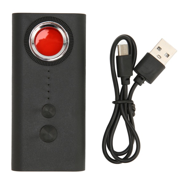 Kameradetektor Sensitiv USB-lading Bærbar minikamerasøker for hotellbad T1