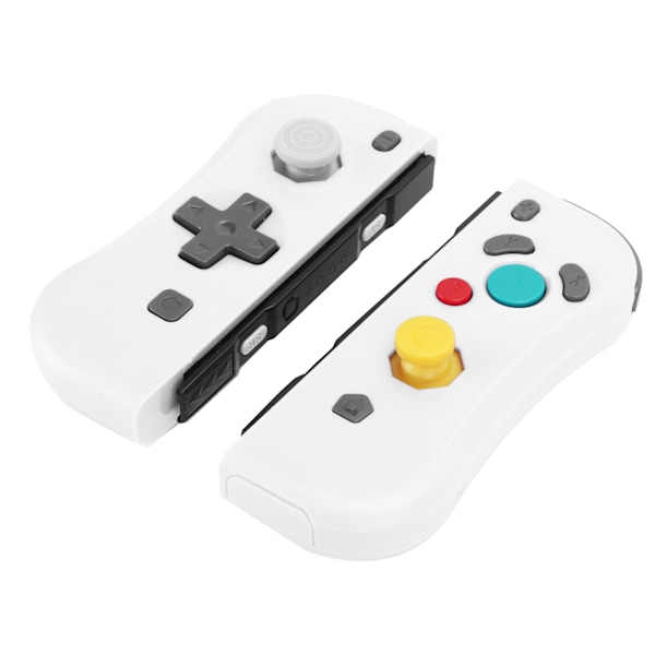 Trådløs gamepad venstre høyre Bluetooth spillgrep håndtak med NFC Awake for NS SwitchWhite