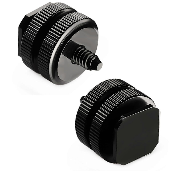 1/4' Hot Shoe Adapter + Tripodfeste + Skrue For Gopro Hero 2 3 3+ Dslr Kameraer Zekai