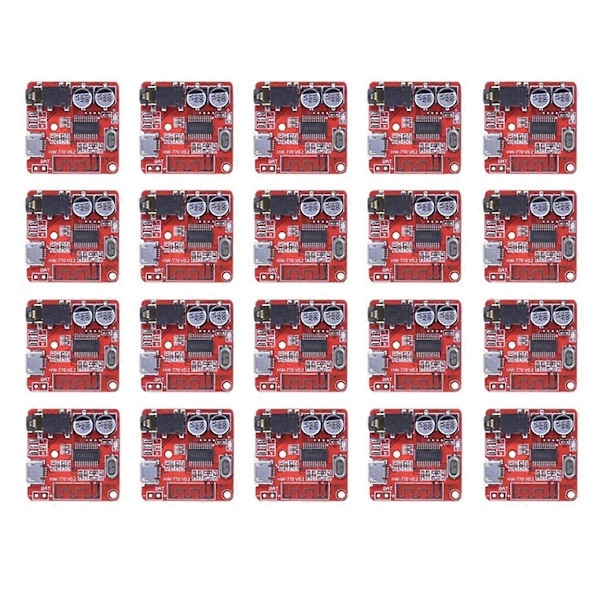20 stk. Bluetooth Audio Receiver Board MP3 Lossless Decoder Board