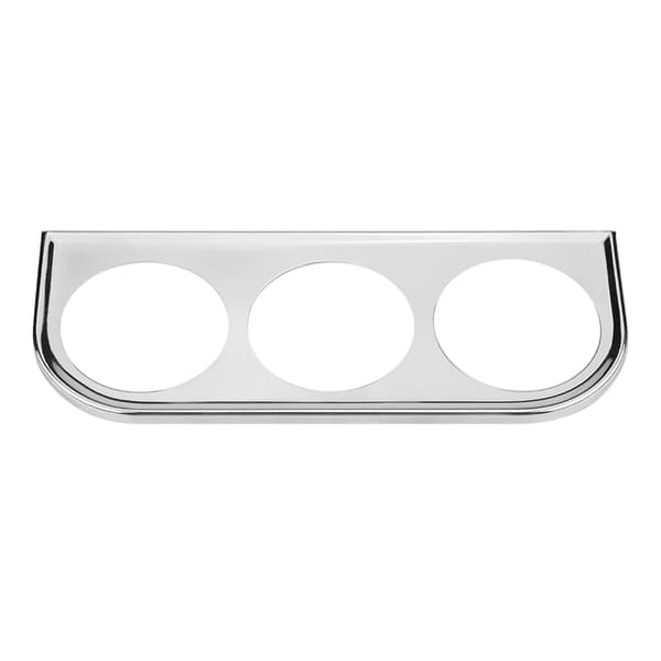 Chrome 52mm 2 Tommer Universal Multi-Hul Meter Gauge Pillar Mount Pod Holder Beslag Sølv