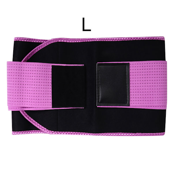 Waist trainer Multi elastiskt viktlyftande svettande midjeskyddsbälte (L 23 x 117cm)