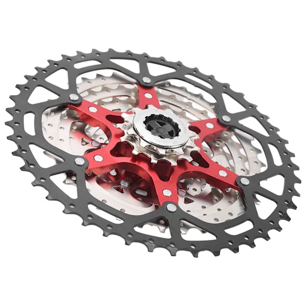 VG Sports 9-växlad 11-46T delad struktur mountainbikekassett lättmetall svänghjul