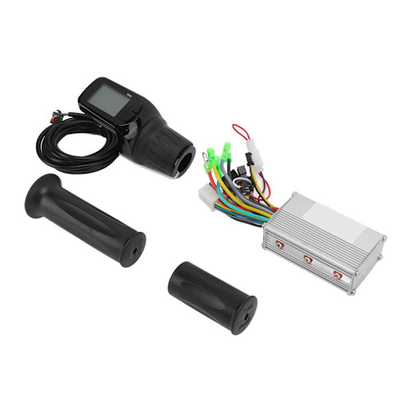 48/60V 350W Elektrisk cykel borstlös motorstyrenhet 886 LCD-displaypanel kit med reservvridgrepp