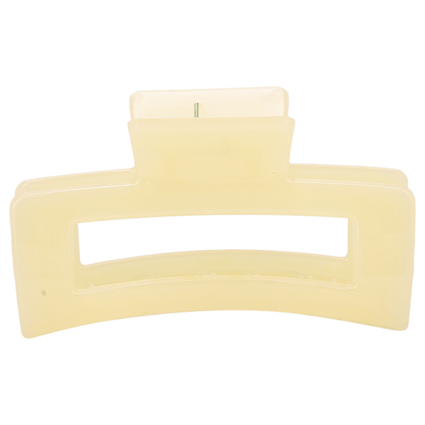 Hair Claw Clips Non-Slip Claw Clip Stylingværktøj til tykt tyndt krøllet glat hår (beige)