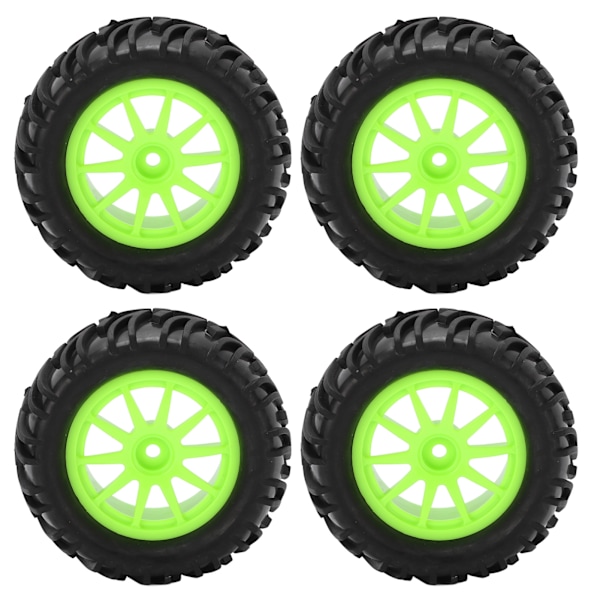 4 kpl 82MM etu- ja takarenkaat ja 10-puolaiset vanteet Wltoys 144001 1/14 RC maastoautoon