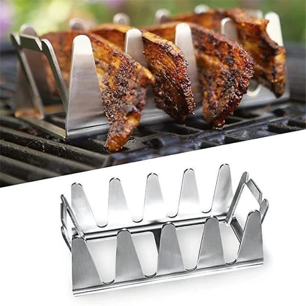 Grillspylet i rustfritt stål for indirekte grilling