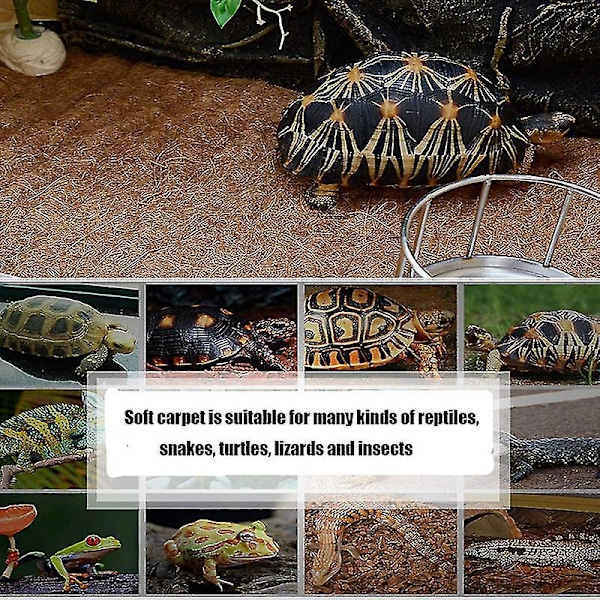 Coconut Fiber Reptil Terrarium Liner Mat, 50*30cm