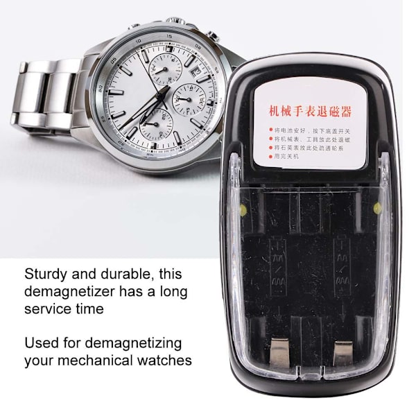 Professionellt mekaniskt armbandsur Demagnetizer Avmagnetiseringsverktyg för watch