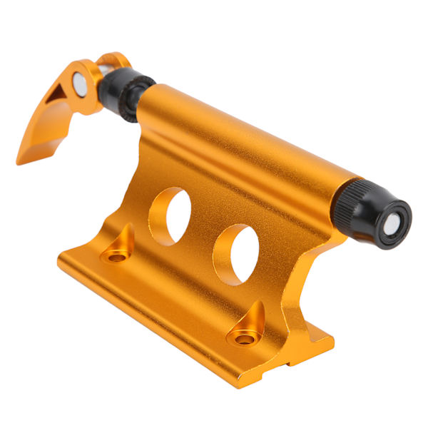 Sykkelgaffelfeste Quick Release Sykkelblokk Forgaffel Fixed Clip Bagasjeholder RackYellow