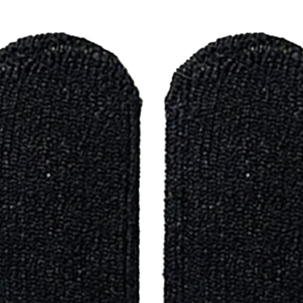 24 Stitch Kolfiber Gaming Finger Sleeves Anti-Svett Mobiltelefon Spel Fingertoppar
