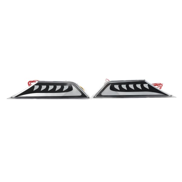 til JDM Style LED sidemarkeringslys Hvid DRL Rav Dynamiske Sekventielle Blinklys Erstatning til Civic 10. 2016up