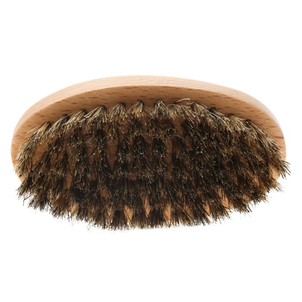 Miesten kasvojen hiustenpuhdistusharja Viikset soikea parta parranajohierontaharja