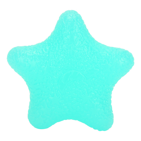 Elastiskt handgrepp Bolla Stjärnform Fingermassage Handledsträning Stress relief Squeeze BallGreen