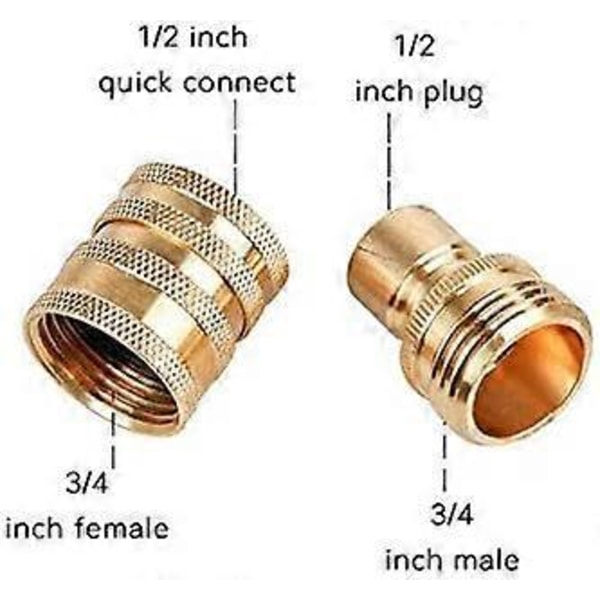 M22 14mm Painepesurin Adapterisarja Pikaliittimellä Puutarhaletkulle