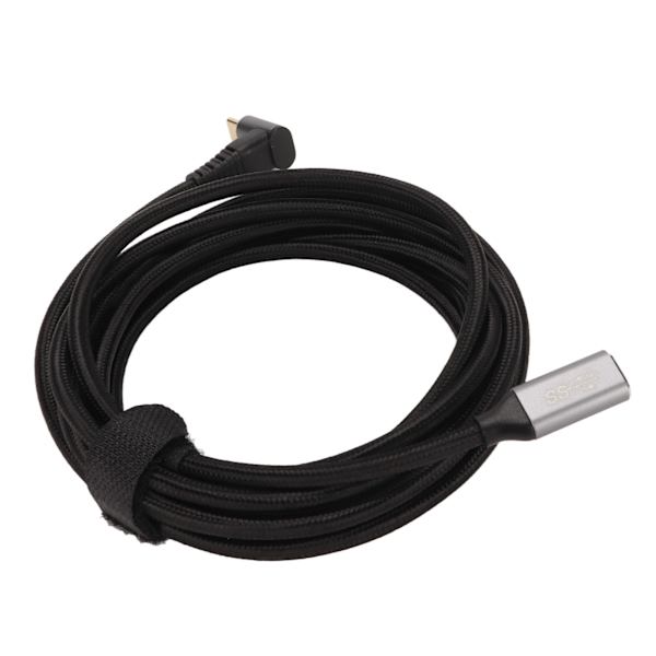 USB C 3.1 hann-til-hun-kabel PD100W Hurtiglading 10Gbps 4K ved 60Hz USB C-ladekabel for Steam Deck-spillkonsoller 300cm/118.1in