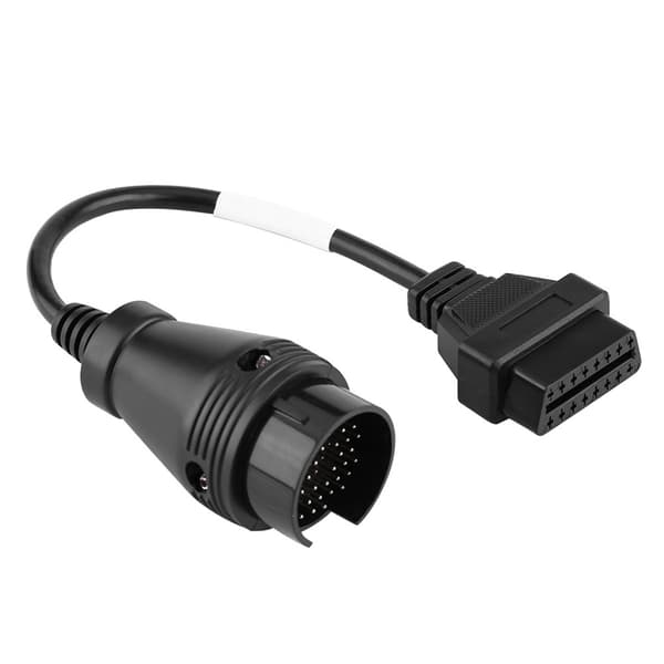 38-pin til 16-pin OBD2 adapterkabel til Iveco lastbil