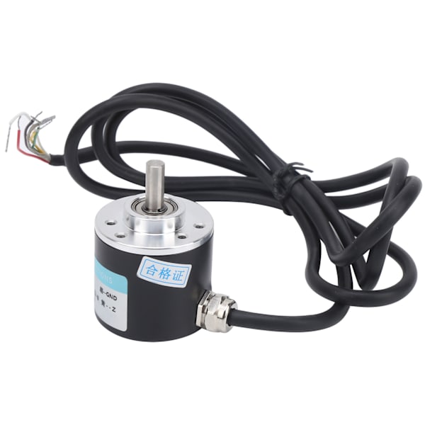 ABZ Encoder Inkrementel 3-Faset Solid Aksel 6mm Motorreduktionsudstyr DC5‑24VC38S6G5‑100Z