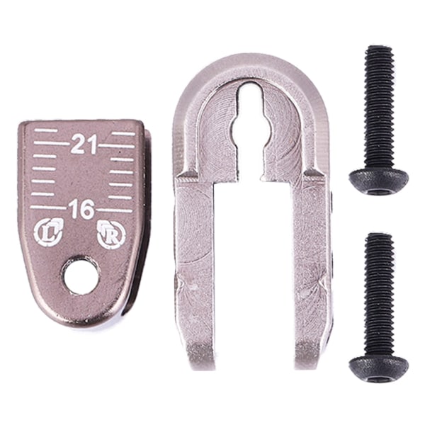Aluminiumlegering 24T tänder Halv servostyrarm för 1/8 1/10 RC bilmodell (titan N10305T)