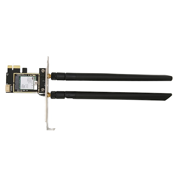 AX210NGW PCIE WiFi 6E -kortti, jossa 2 antennia, 5374 Mbps, 2,4 GHz, 5 GHz, 6 GHz, Bluetooth 5.2, MU MIMO -tuki, WiFi-kortti Win10 11 -käyttöjärjestelmille