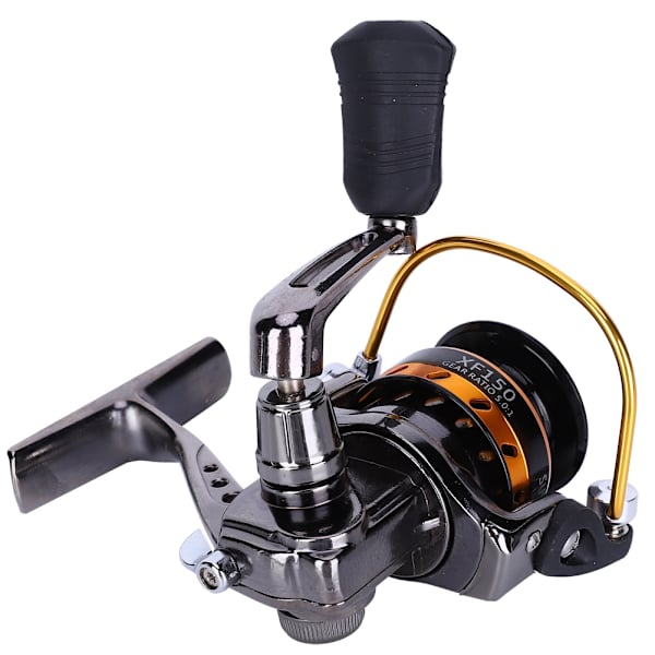 XF150 All Metal No Interval Mini Rocker Arm Spinning Wheel Isfiskeri Hjul Tilbehør Værktøj