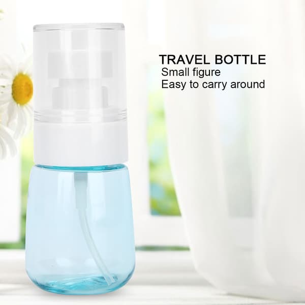 30 ml reisesprayflaske påfyllbar pumpe tom forstøverflaske for parfymetoner blå
