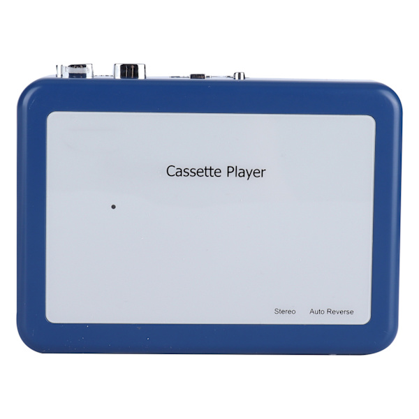 Bluetooth Kassetteafspiller Auto Reverse Båndafspiller Bluetooth Output til Hovedtelefon Højttaler