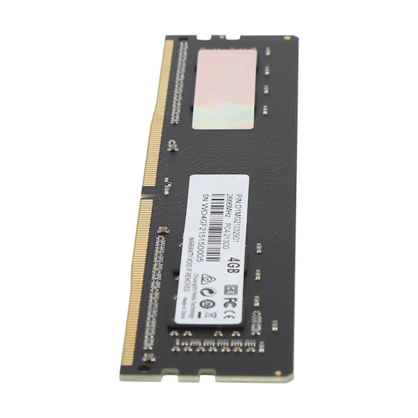 DDR4 RAM Slim Alumiini Korkea suorituskyky PCB DDR4‑2666MHz SODIMM PC4‑21300 Työpöydän muisti 4GB